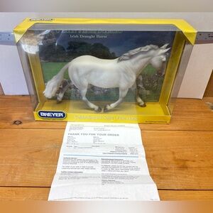 BREYER O’Leary’s Irish Diamond Irish Draught Horse W/ Original Invoice